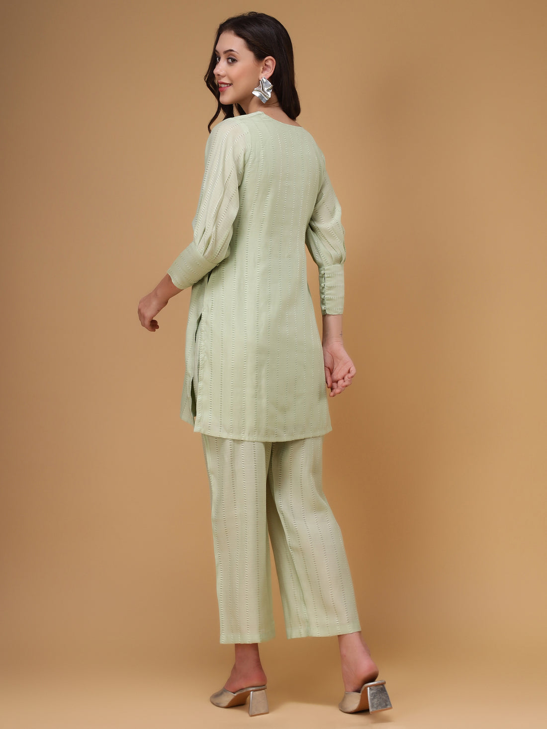 Bani Women Tunic With Trouser Co-Ord Set