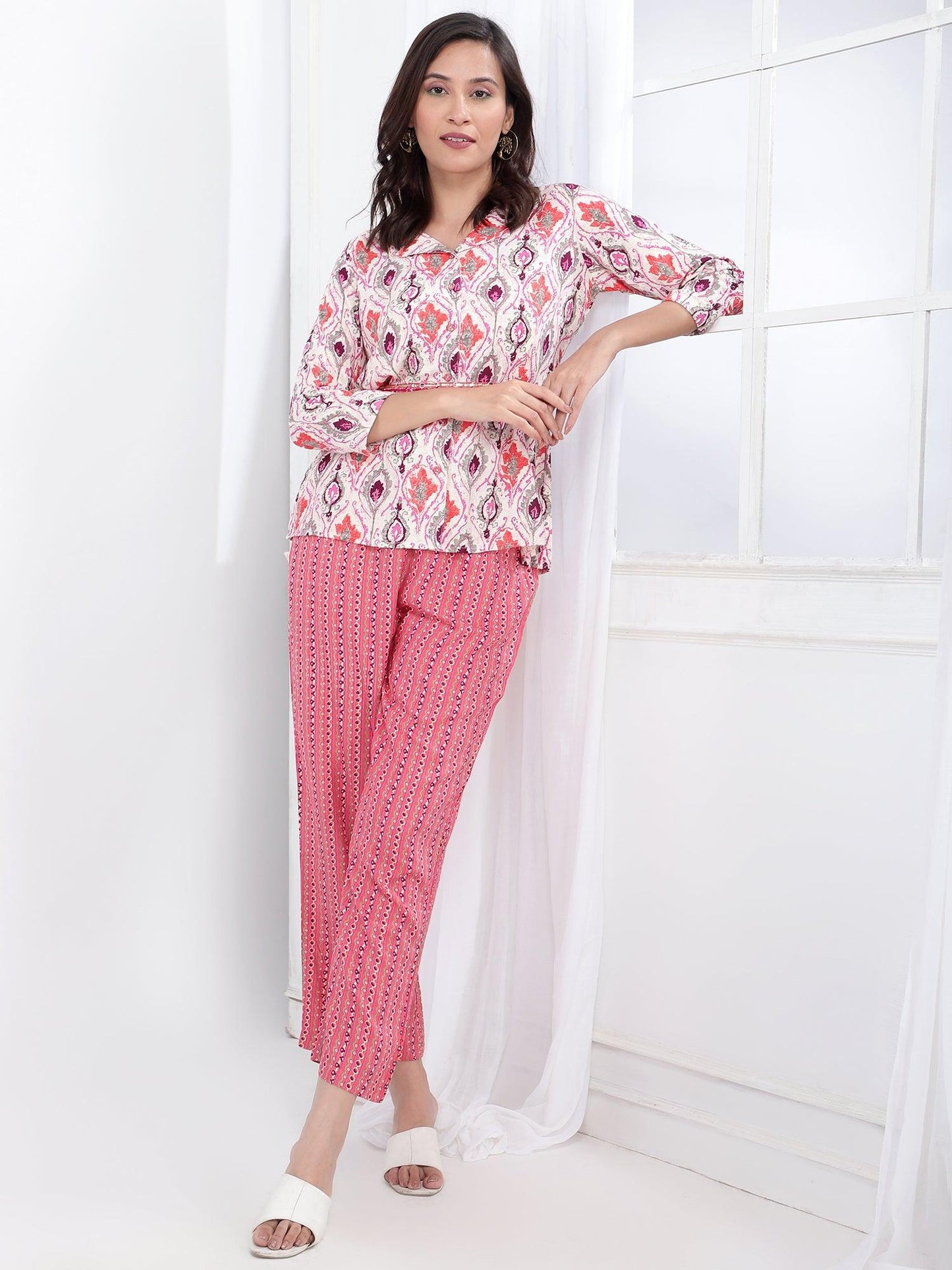 Printed Liva Co-Ord Set