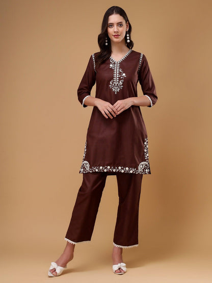 Bani Women Emroidered Coord Set