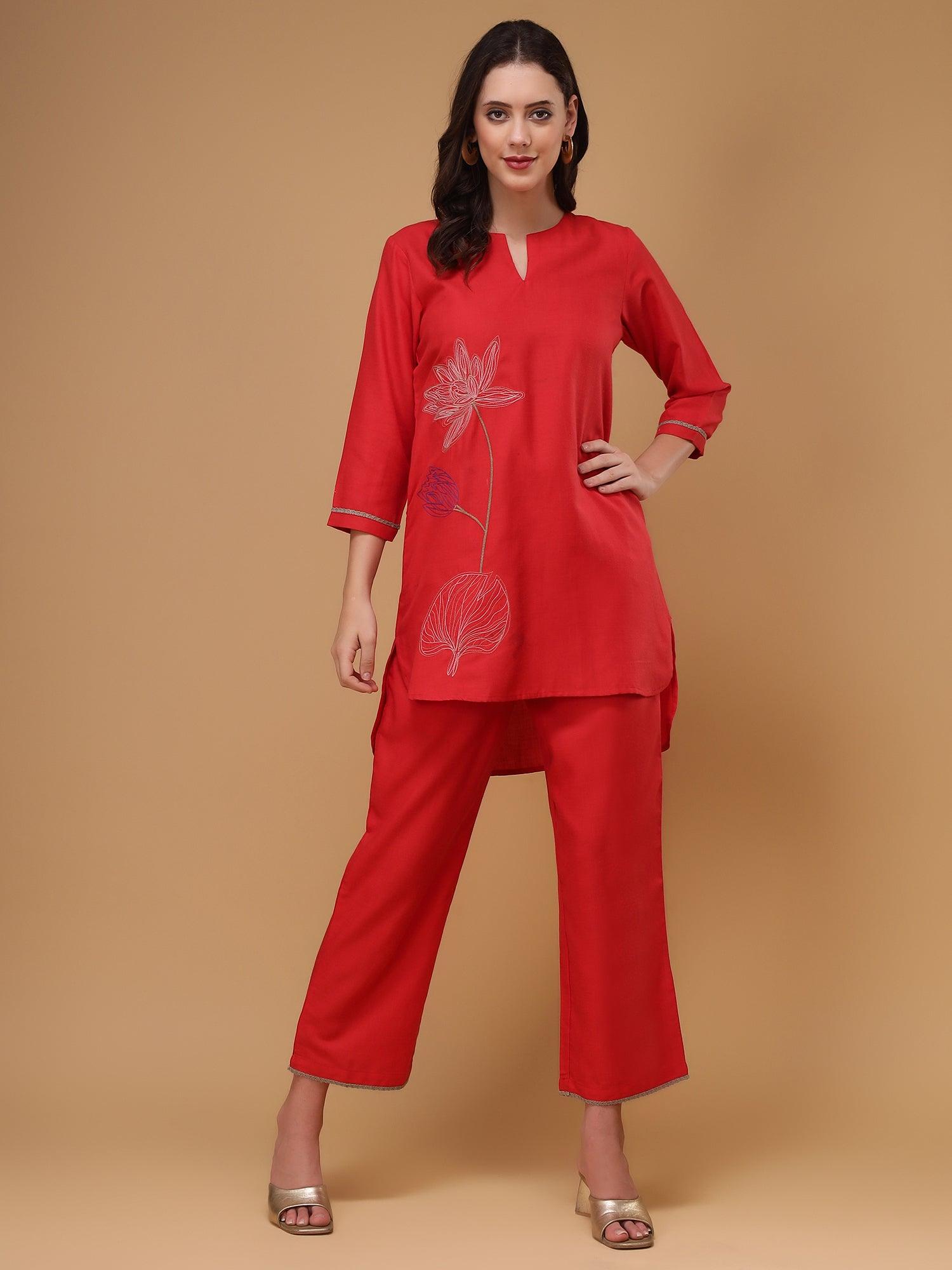 Bani Women Emroidered Coord Set