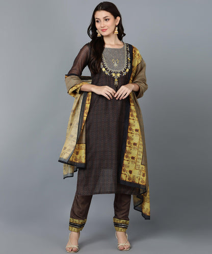 Bani Women Kurta Pant Set with Dupatta