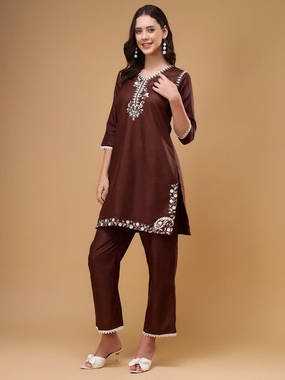 Bani Women Emroidered Coord Set