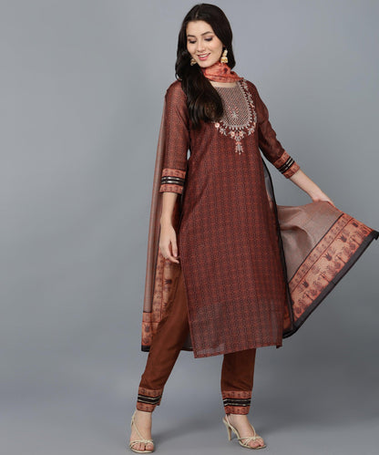 Bani Women Kurta Pant Set with Dupatta