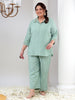 Plus Size Womens Co-Ord Set Tunic and Trouser Set