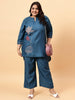 Bani Women Plus Size Emroidered Coord Set