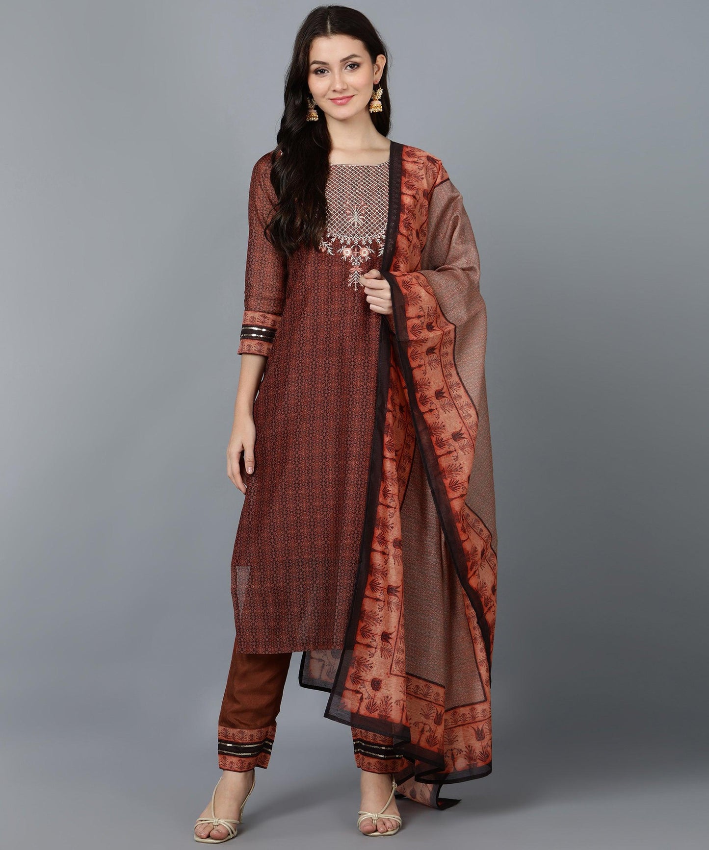 Bani Women Kurta Pant Set with Dupatta