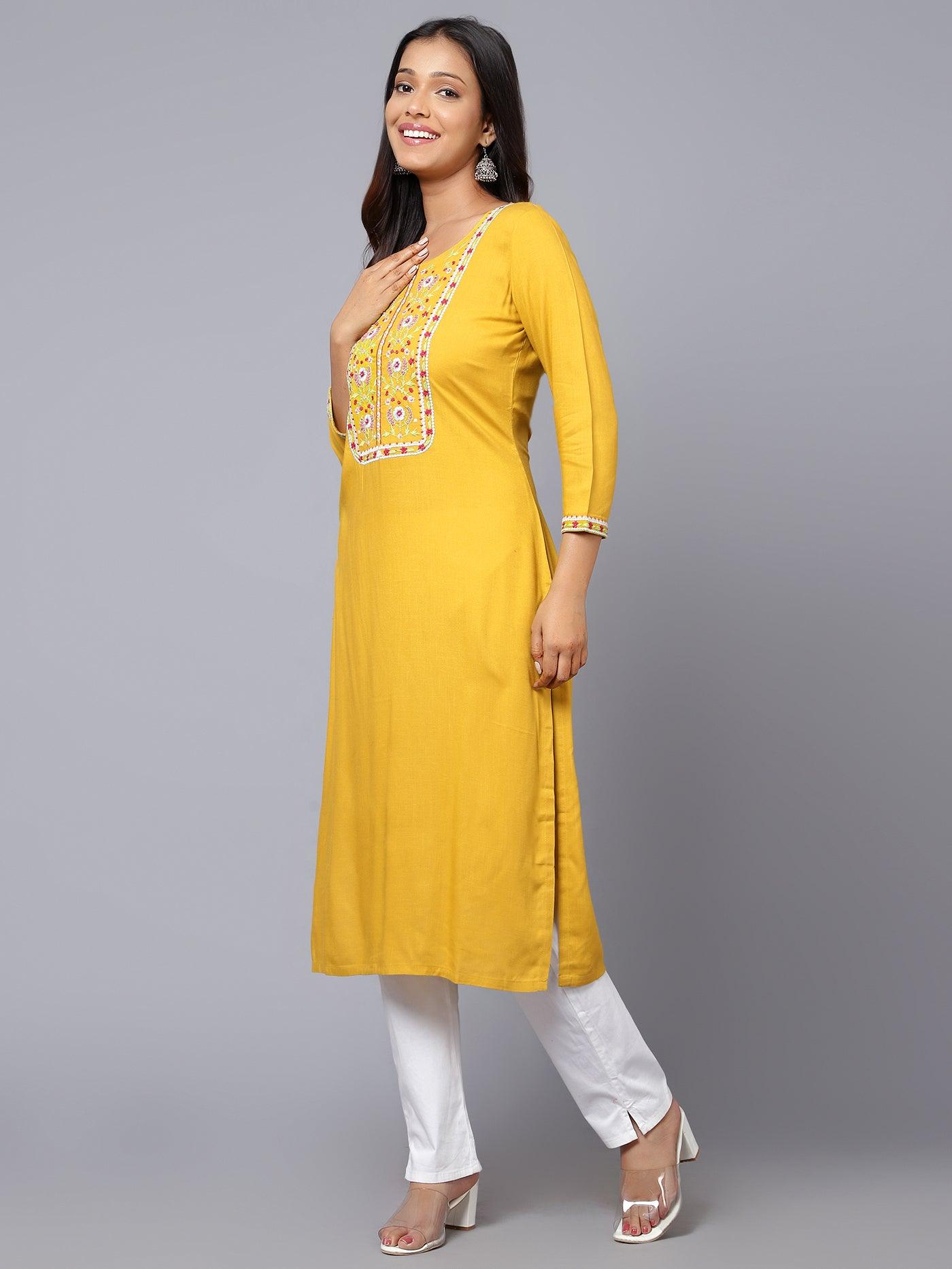 Embroidered Women's Kurti