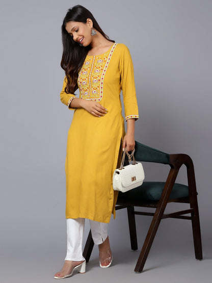 Embroidered Women's Kurti