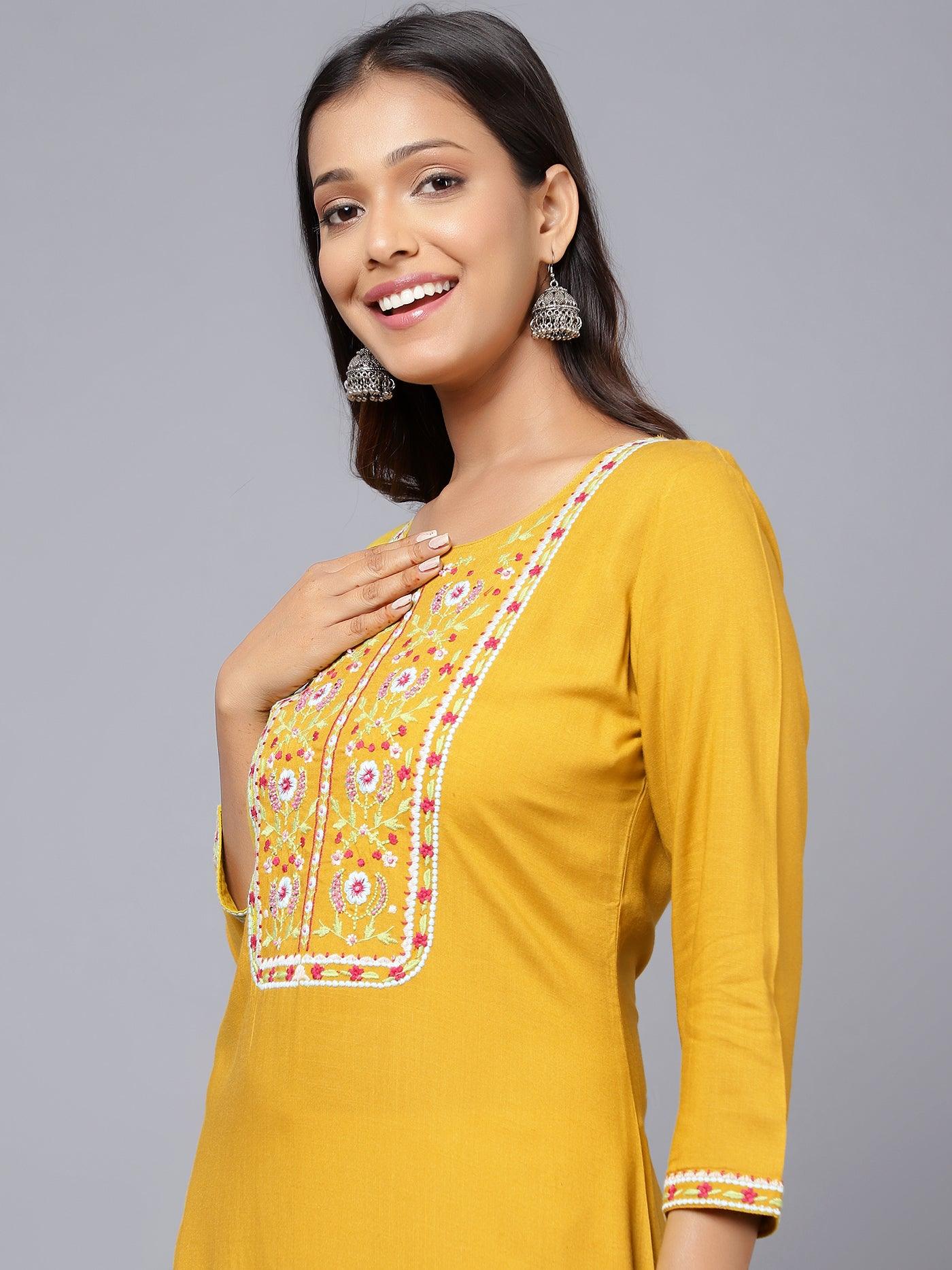 Embroidered Women's Kurti