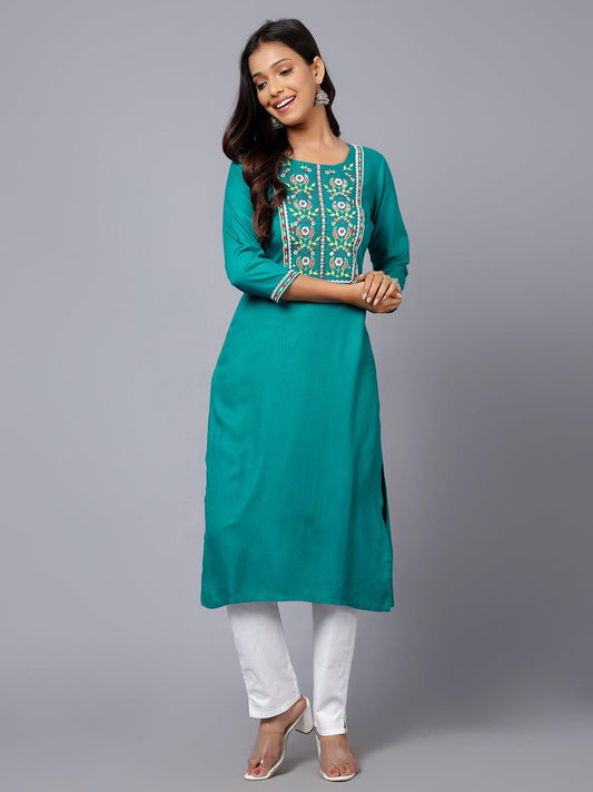 Embroidered Women's Kurti