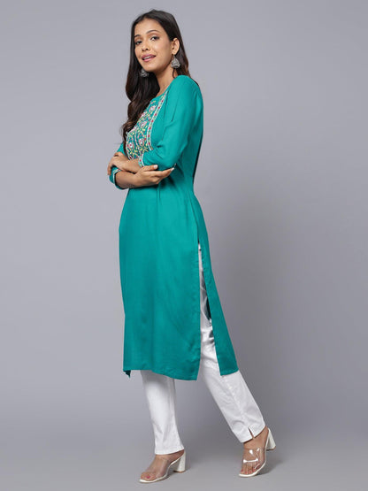 Embroidered Women's Kurti