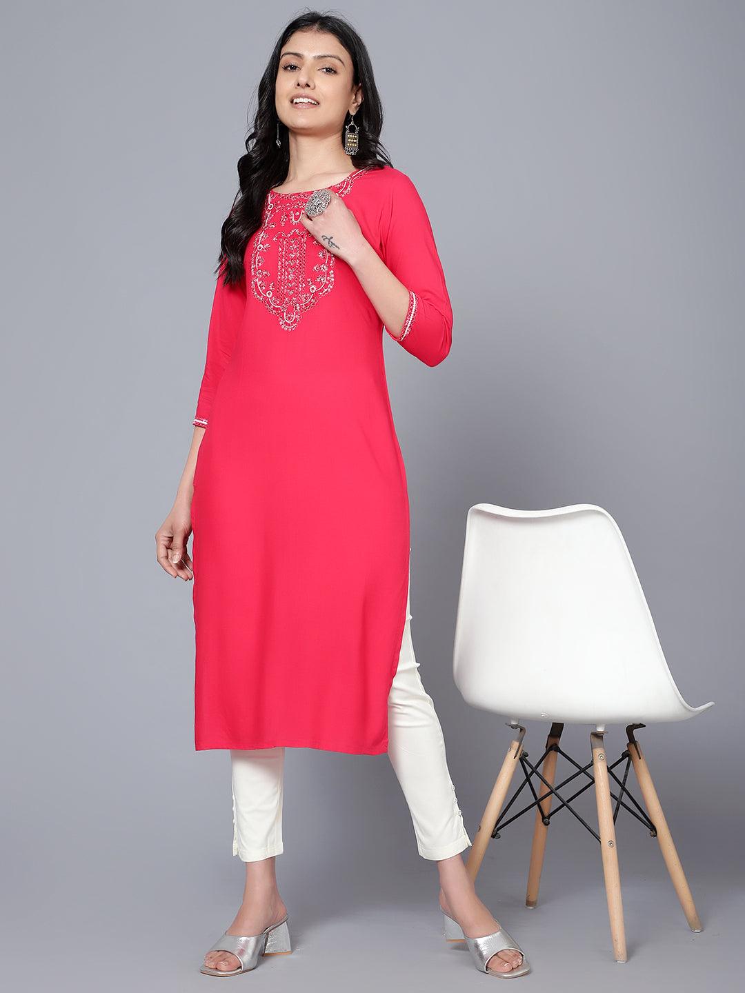 Bani Women Embroided Womens Kurti