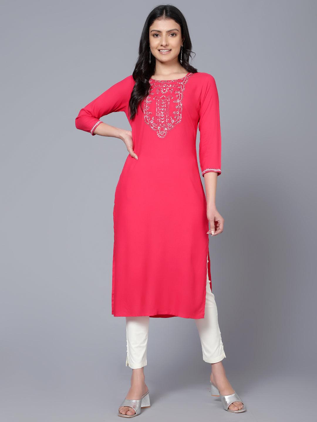 Bani Women Embroided Womens Kurti