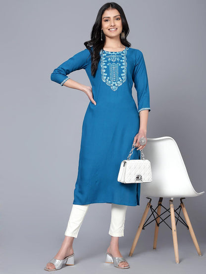 Bani Women Embroided Womens Kurti