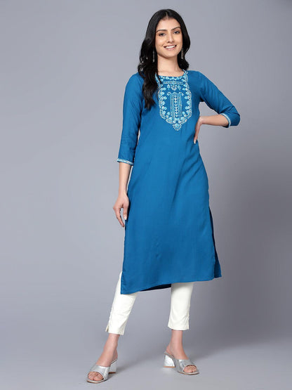 Bani Women Embroided Womens Kurti