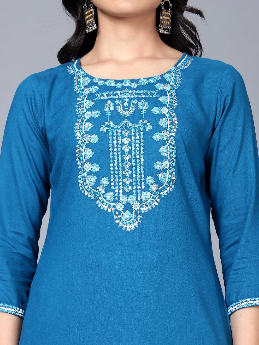 Bani Women Embroided Womens Kurti