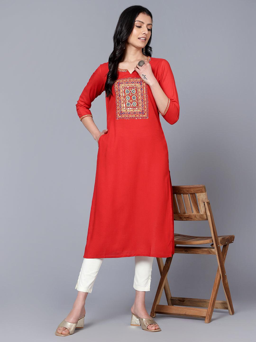 Bani Women Embroidery Womens Kurti