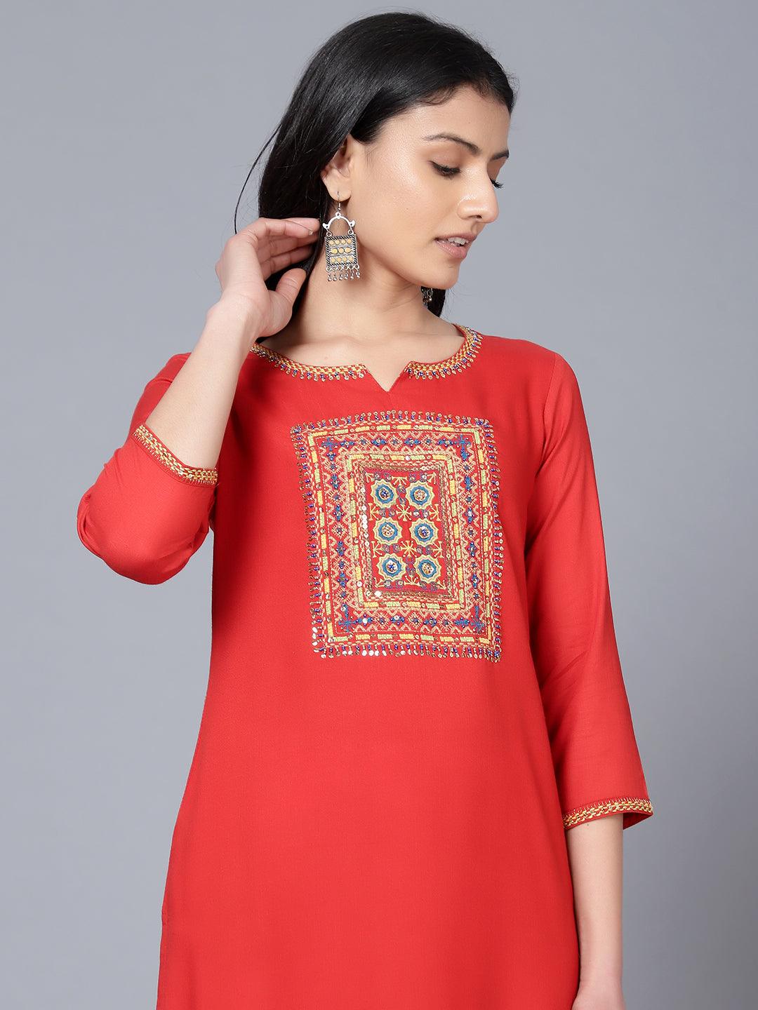 Bani Women Embroidery Womens Kurti