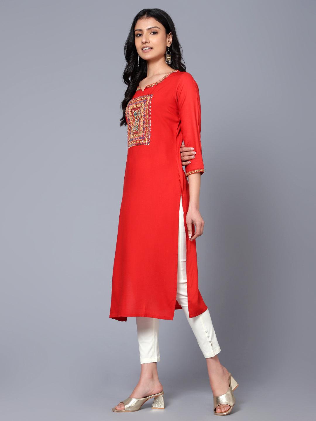 Bani Women Embroidery Womens Kurti