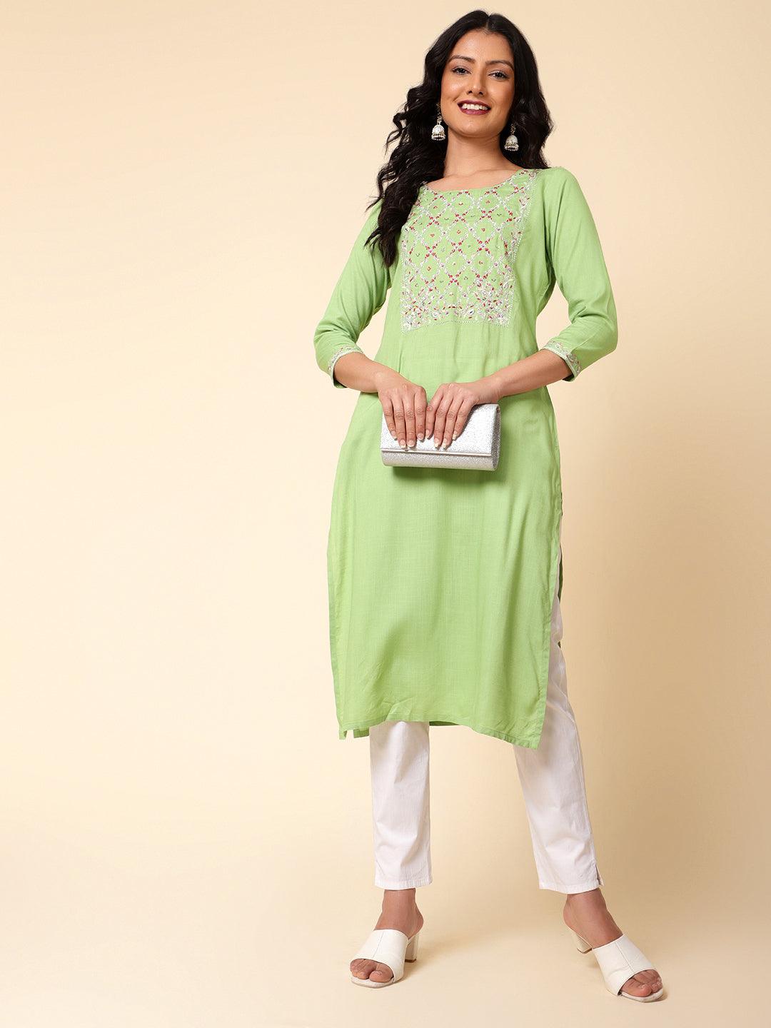 Bani Women Womens Printed Kurti