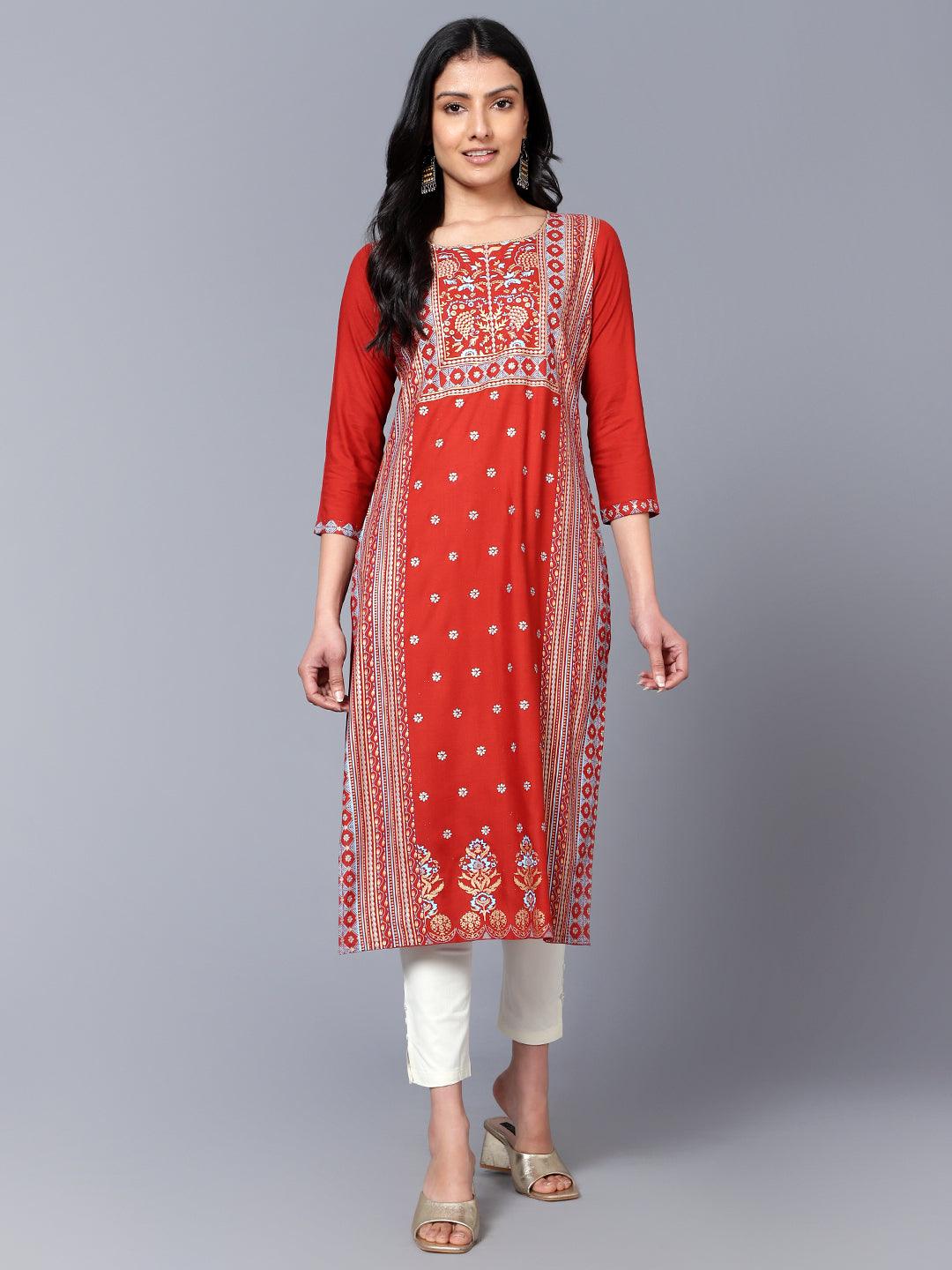 Printed Womens Kurti