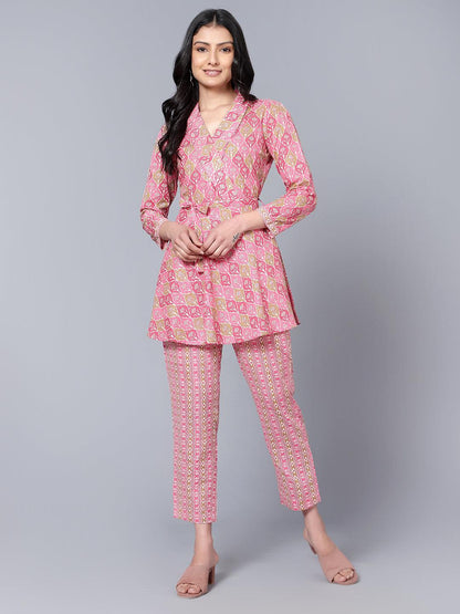 Womens Co-Ord Set Pink