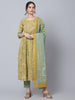 Shades of Green Nyra Cut Kurta Dupatta Suits Set