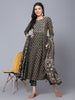 Bani Women Floral Embroidered Pure Cotton Kurta with Trousers & with Dupatta