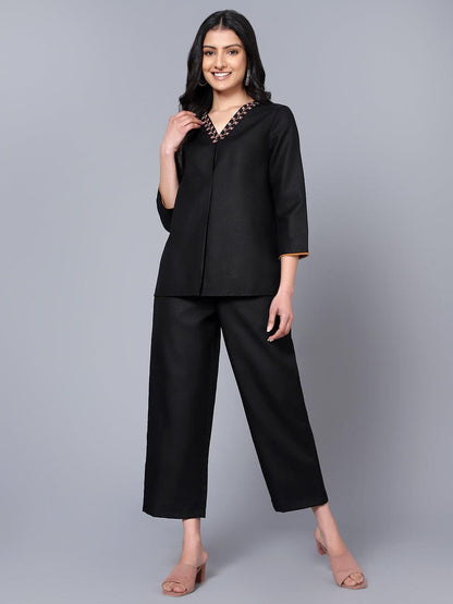 Womens Co-Ord Set Black