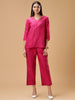 Womens V-Neck Tunic with Trousers