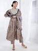 Silk Blend Ethnic Kurta Dupatta Set