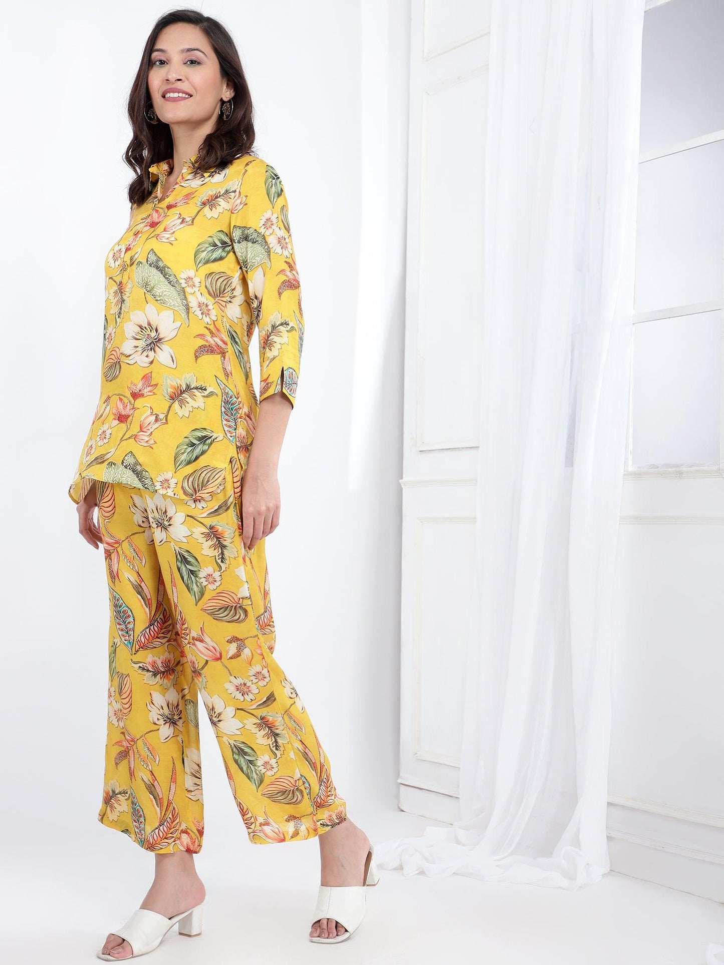 Printed Liva Co-Ord Set