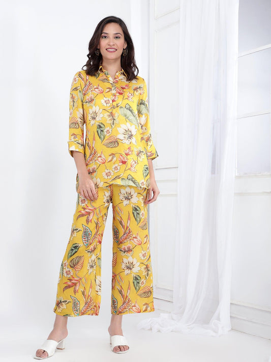 Printed Liva Co-Ord Set