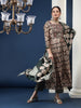 Ethnic Motifs Printed Pleated Gotta Patti Kurta with Trousers & Dupatta