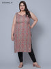 Bani Women Flower Print Women Kurti Plus Size